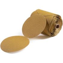 Discos de lixar Shawya 100 6 polegadas 60 Grit Self-Adhesive Gold