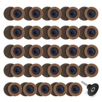 Discos de lixar Shawya 50 PCS 5 cm Quick Change Coarse