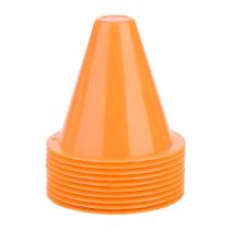 Discos de marcação de futebol WNSC Unbreakable PE em forma de cone, 10 unidades