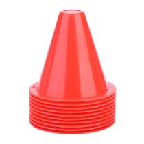 Discos de marcação de futebol WNSC Unbreakable PE em forma de cone, 10 unidades