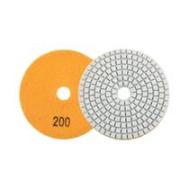 Discos De Polimento De Diamante De 100mm 30-10000grit Úmido/Seco Para Lixamento De Granito, Pedra,