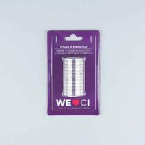 Discos + Elástico Transparente 31mm G Caderno Inteligente