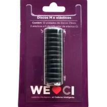 Discos M (23mm) Elástico Preto Caderno Inteligente Original