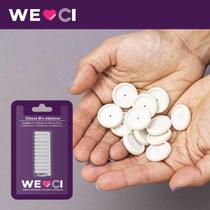 Discos M + Elástico Branco Caderno Inteligente