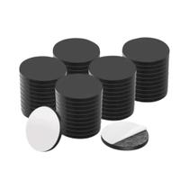 Discos Magnéticos De Borracha Autoadesivos Redondos De 20mm 10 30 50pcs Ímãs Flexíveis Para