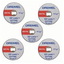 Discos Para Corte de Metal Extrafino 1.1/2 5 Disco Ez Lock EZ409 Dremel