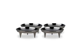 Discos para Tapete IsoAcoustics Gaia I Aço Inoxidável Conjunto com 4