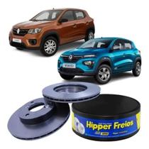 Discos solido dianteiros renault kwid 1.0 18/.. - hiperfreios