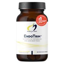 Diseños para la Salud EndoTrim Suplemento Vegano para el Metabolismo de Grasa 120 Cápsulas - Designs for Health