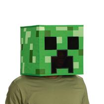 Disfarce, acessório, disfarce, máscara Minecraft Creeper Block Head Disfarce, acessório, disfarce, máscara Minecraft Creeper Block Head