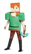 Disfarce Alex Deluxe Minecraft Multicolor Tamanho L (10-12)