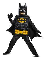 Disfarce Batman Lego Movie Deluxe Black Small (4-6) para crianças