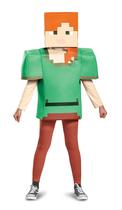 Disfarce de disfarce Alex Classic Minecraft Multicolor Tamanho L Disfarce de disfarce Alex Classic Minecraft Multicolor Tamanho L
