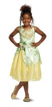 Disfarce de disfarce Disney Princess Tiana Classic Girl Green XS Disfarce de disfarce Disney Princess Tiana Classic Girl Green XS