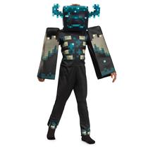 Disfarce de disfarce Minecraft Warden Deluxe para crianças de 10 a 12 anos