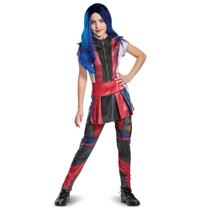 Disfarce Disney Evie Descendants 3 para meninas, vermelho 10-12