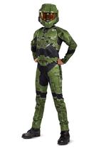 Disfarce Halo Infinite Master Chief para crianças, tamanho grande Disfarce Halo Infinite Master Chief para crianças, tamanho grande