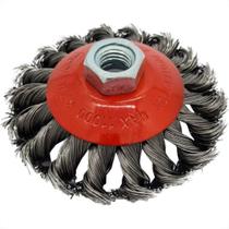 Disflex Escova Conica Disf Malha Trançada 4Xm14-2020 Disflex Escova Conica Disf Malha Trançada 4Xm14-2020