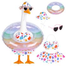 Disfraz de Ganso Vzuito Hawaiano para Estatua de Ganso de 23 Pulgadas Disfraz de Ganso Vzuito Hawaiano para Estatua de Ganso de 23 Pulgadas