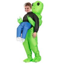 Disfraz Inflable de Alienígena Stegosaurus para Fiesta de Halloween