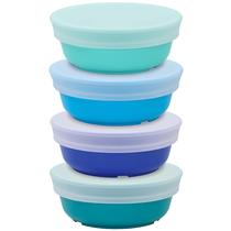 Dishware Bowl Re-Play A True Blue 350 ml Conjunto de 4 taças com tampa