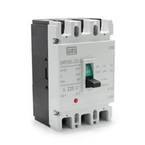 Disjuntor 225A Caixa Moldada Weg DWP 250L Tripolar