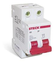 Disjuntor 25 Amperes Din Bipolar Steck