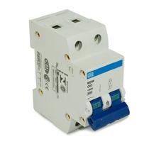 Disjuntor 63A Bipolar Curva C Weg C63 Mini DIN 5kA MDW