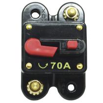 Disjuntor Automotivo 70A Proteção Som Bateria Fusível Resetável Liga Desliga Svart 0753 Disjuntor Automotivo 70A Proteção Som Bateria Fusível Resetável Liga Desliga Svart 0753