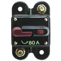 Disjuntor Automotivo 80A Proteção Som Bateria Resetável Liga Desliga