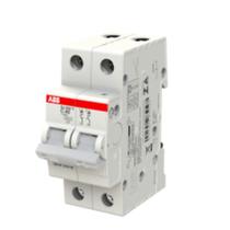 Disjuntor Bipolar 10A 440V Curva C 5KA SJ202TC10 ABB