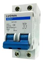 Disjuntor Bipolar 40 Amperes 2 Polos Mini Curva C Bifásico Disjuntor Bipolar 40 Amperes 2 Polos Mini Curva C Bifásico