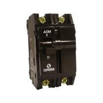 Disjuntor Bipolar 40a Preto Soprano Disjuntor Bipolar 40a Preto Soprano