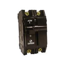 Disjuntor Bipolar 50A Preto Soprano Disjuntor Bipolar 50A Preto Soprano