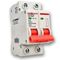 Disjuntor Bipolar 63A Classe 1 NBR NM 60898 Ourolux