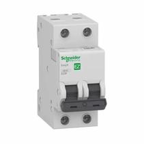 DISJUNTOR BIPOLAR 63A CURVA B EASY9 3kA 220Vca - SCHNEIDER