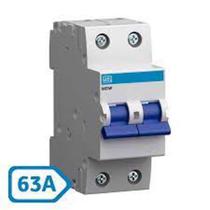 Disjuntor bipolar 63a curva c mdw-p c63 weg