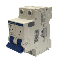 Disjuntor bipolar din mini 16a tdj3-2 c16 58012/105 - tramontina