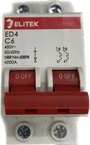 Disjuntor Bipolar Duplo 06a, 10a, 16a,20a, 25a, 32a,40a, 50a, 63a, 70a, 80a, 100a, 125a