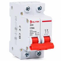 Disjuntor Bipolar Duplo 06a/10a/16a/20a/25a/32a/40a/50a/63a/70a/80a/100a/125a