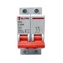 Disjuntor Bipolar Duplo 06a, 10a, 16a,20a, 25a, 32a,40a, 50a, 63a, 70a, 80a, 100a, 125a Disjuntor Bipolar Duplo 06a, 10a, 16a,20a, 25a, 32a,40a, 50a, 63a, 70a, 80a, 100a, 125a