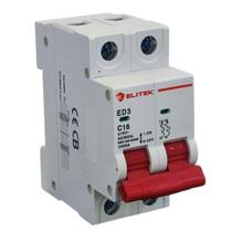 Disjuntor Bipolar Duplo 10a, 16a,20a, 25a, 32a,40a, 50a, 63a