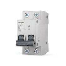 Disjuntor Bipolar Siemens Curva C 10/16/20/25/32/40/50/63A