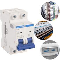 Disjuntor bipolar Tramontina 10a 16a 20a 25a 32a 40a 50a 63a Disjuntor bipolar Tramontina 10a 16a 20a 25a 32a 40a 50a 63a