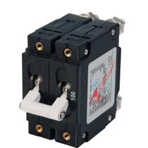 Disjuntor Blue Sea 7258 C-Series 100 A Bipolar Disjuntor Blue Sea 7258 C-Series 100 A Bipolar