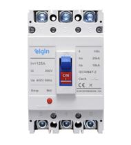 Disjuntor caixa moldada 3 módulos tripolar 300a - elgin proteção de circuitos eletricos de média e alta potência Disjuntor caixa moldada 3 módulos tripolar 300a - elgin proteção de circuitos eletricos de média e alta potência
