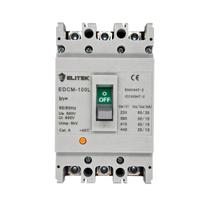 Disjuntor Caixa Moldada 3P Trifásico 50KA Tripolar Fixo 80A