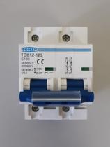 Disjuntor DC/CC 100A/600V Bipolar P/ Painéis Solar / Baterias