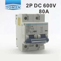 Disjuntor DC/CC 80A/600V Bipolar P/ Painéis Solar / Baterias Disjuntor DC/CC 80A/600V Bipolar P/ Painéis Solar / Baterias