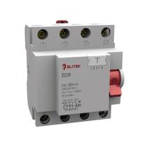 Disjuntor Diferencial Residual 4p Dr 63a 300mA - Elitek